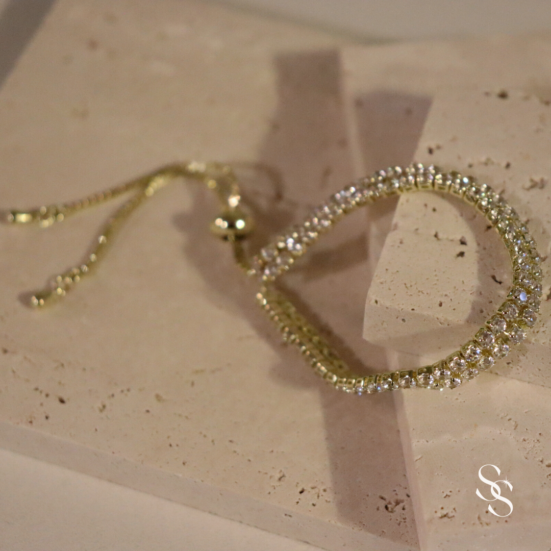 Luxe Tennis Chain Bracelet