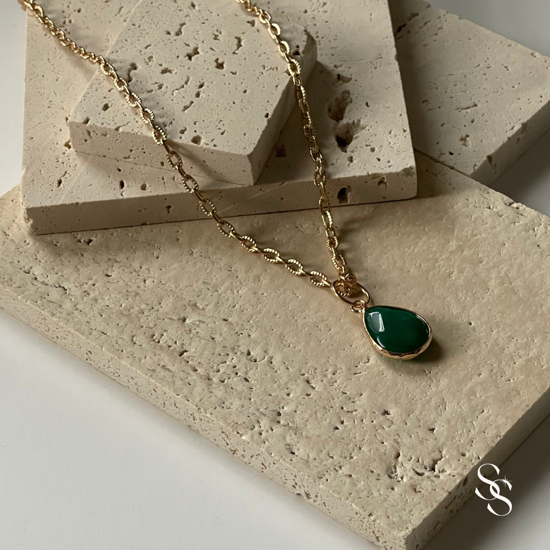 Malay Jade Cascade Necklace