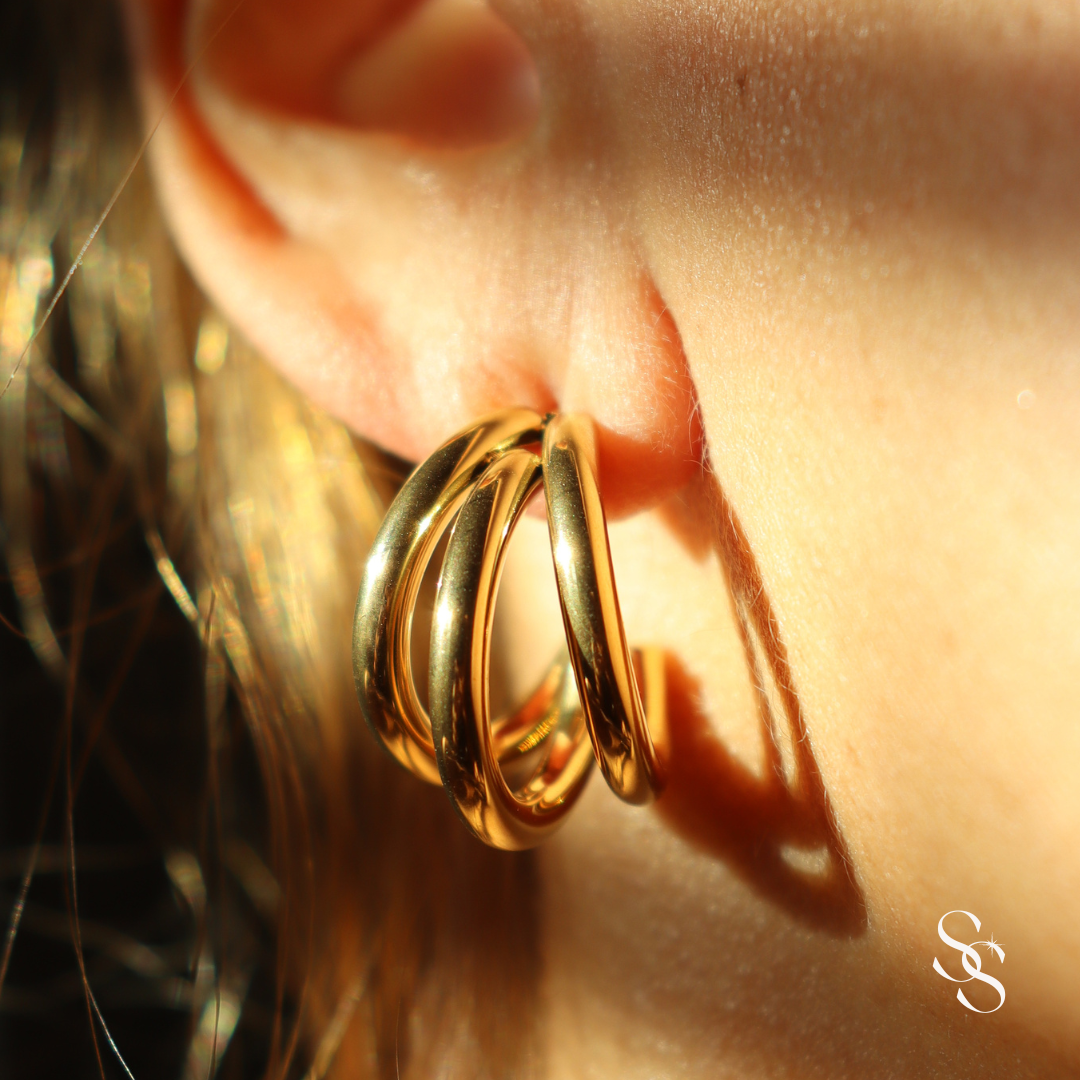 Gold-Struck Earrings