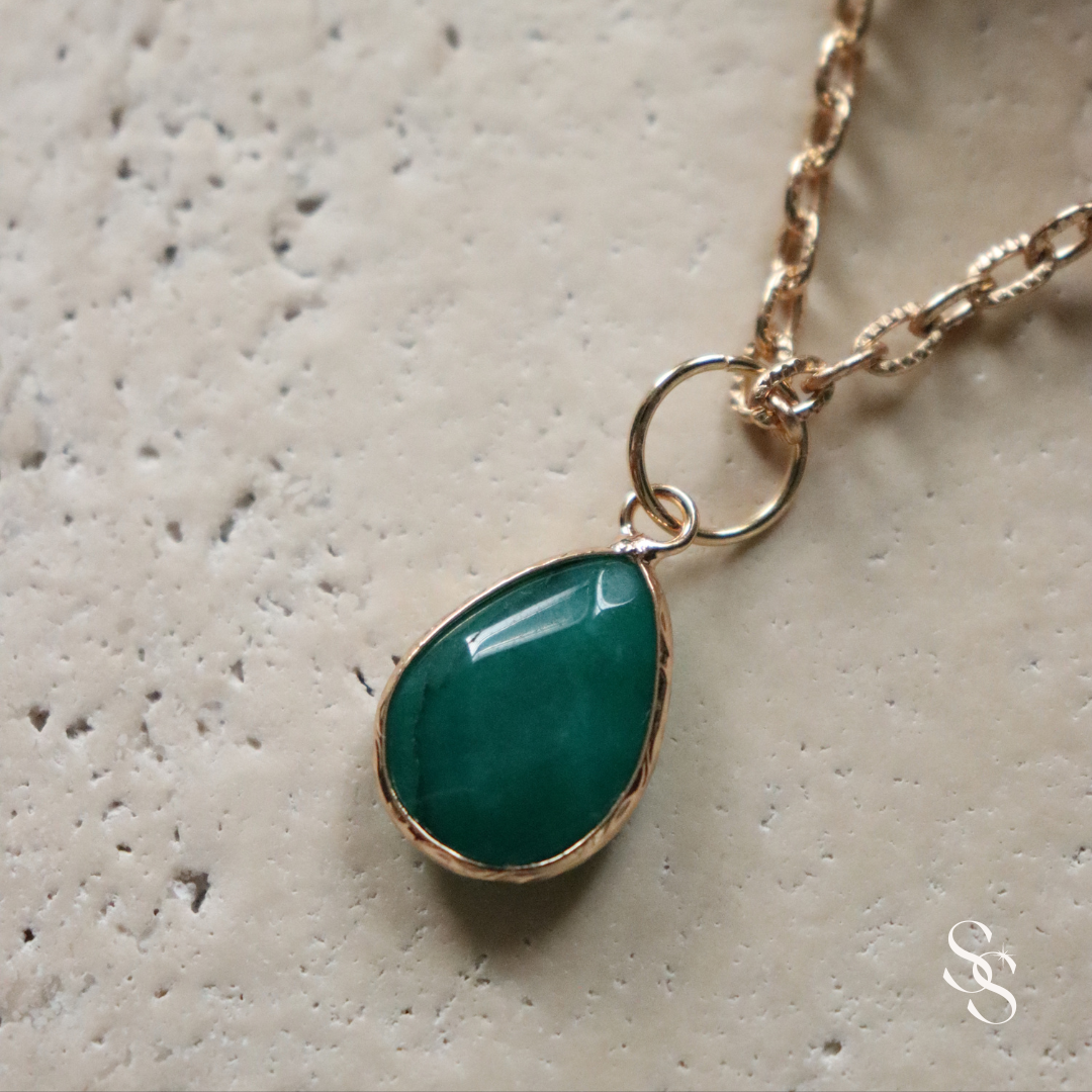 Malay Jade Cascade Necklace