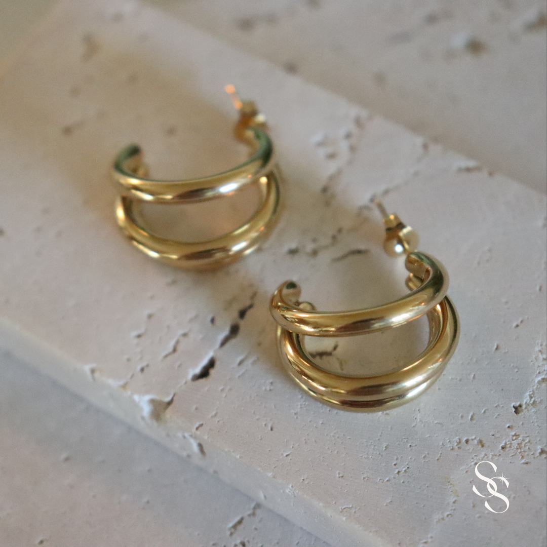 Gold-Struck Earrings