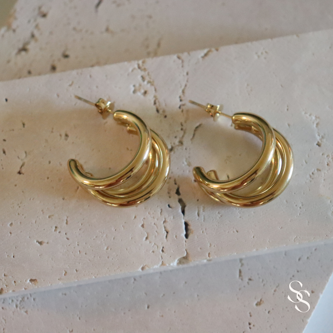Gold-Struck Earrings