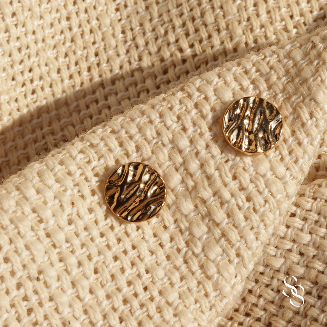 Golden Sands Stud Earrings