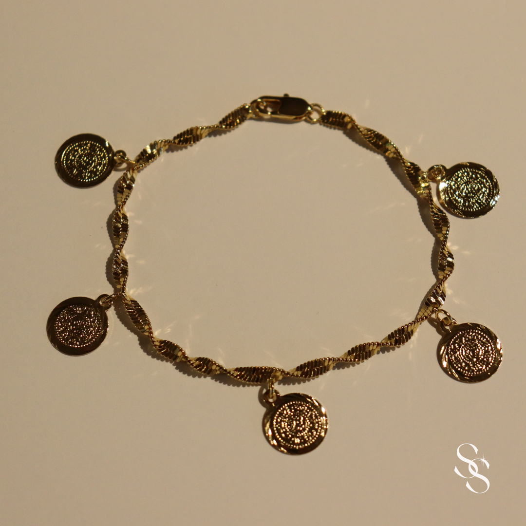 Coin Drip Bracelet