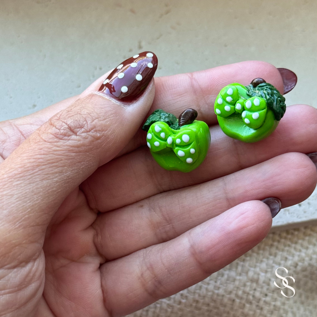 Polka Dot Pop Stud Earrings
