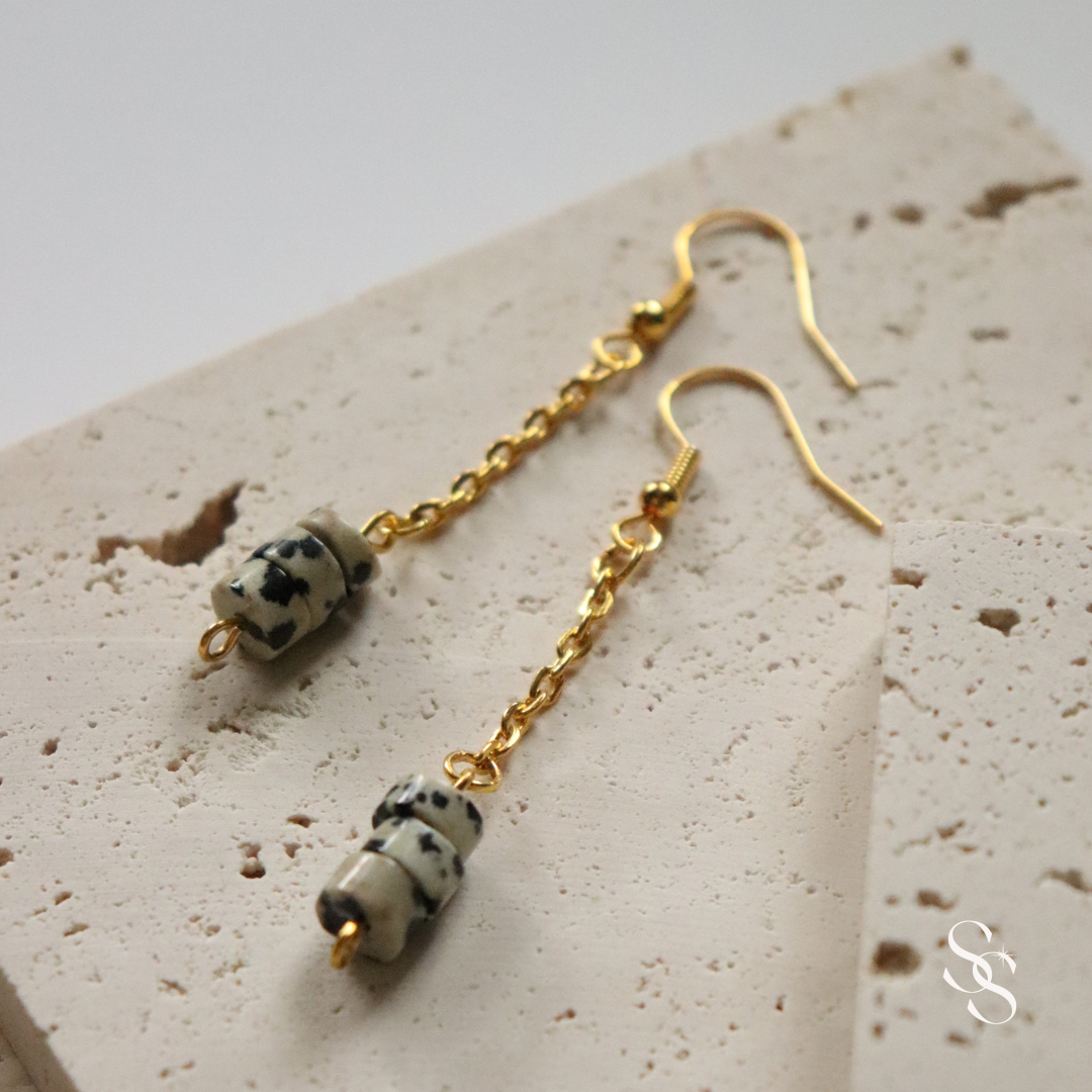 Harmony Marble Earrings