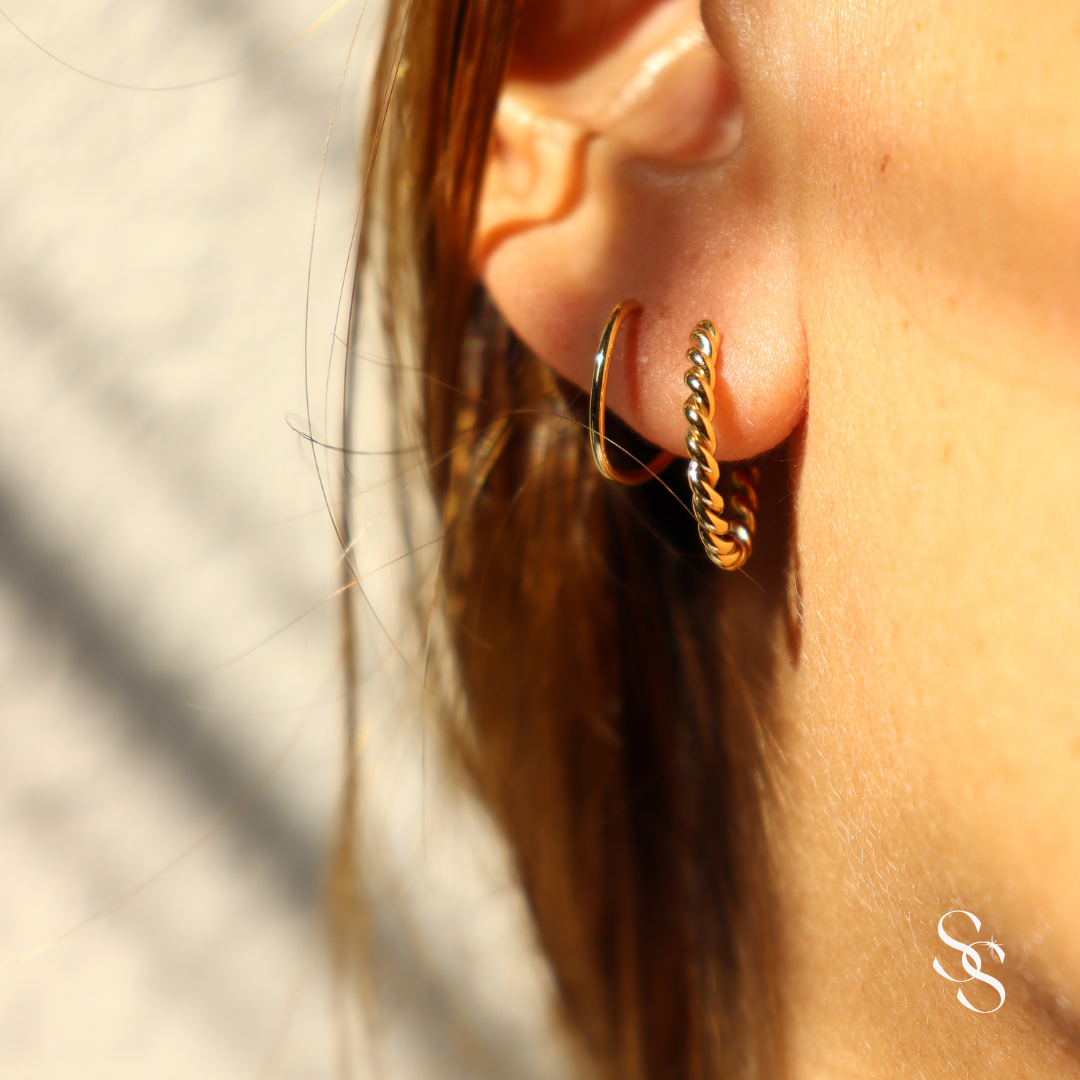 Chic Gold Threader Earrings