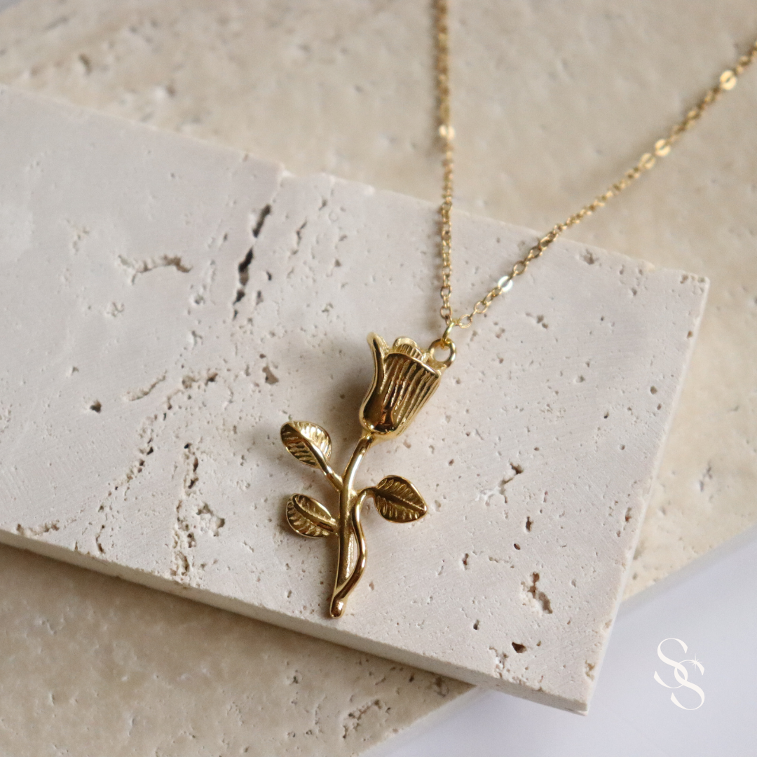Enchanted Rose Necklace