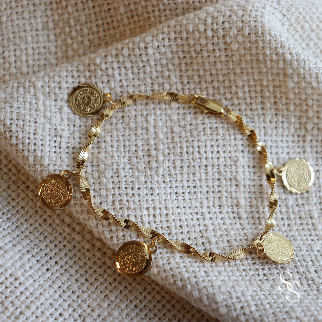 Coin Drip Bracelet