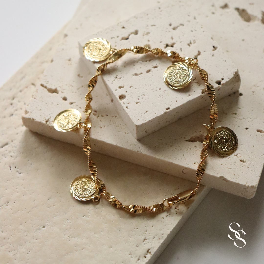 Coin Drip Bracelet