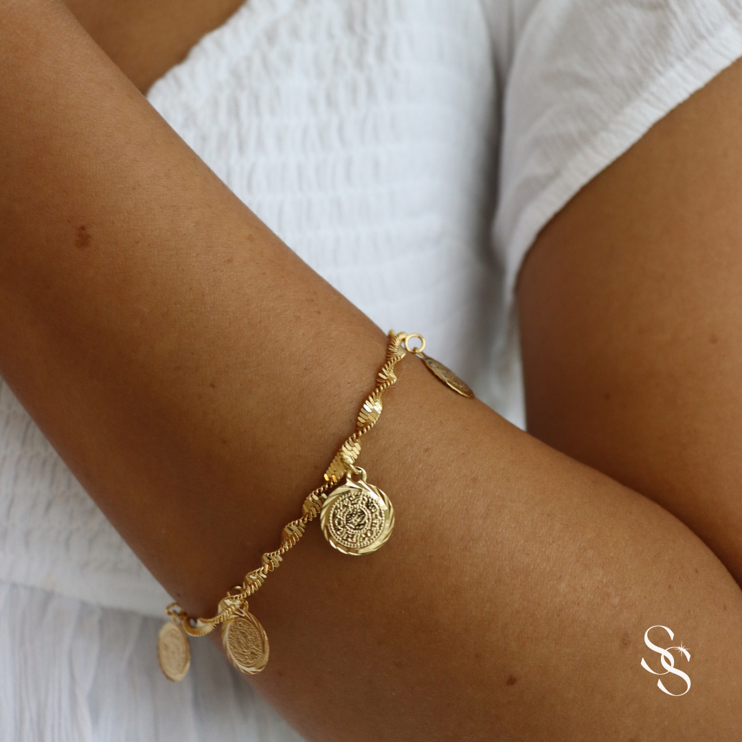 Coin Drip Bracelet