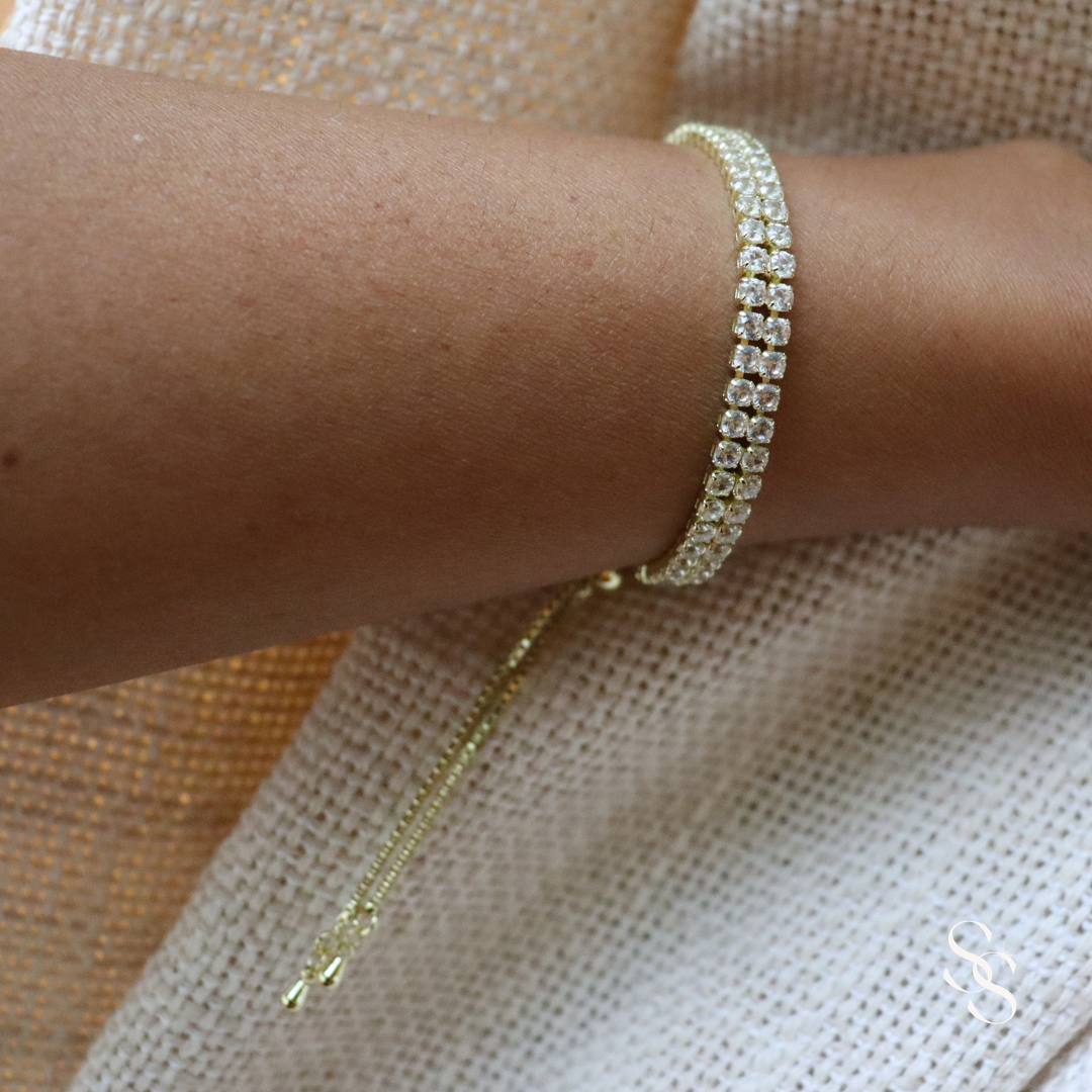Luxe Tennis Chain Bracelet