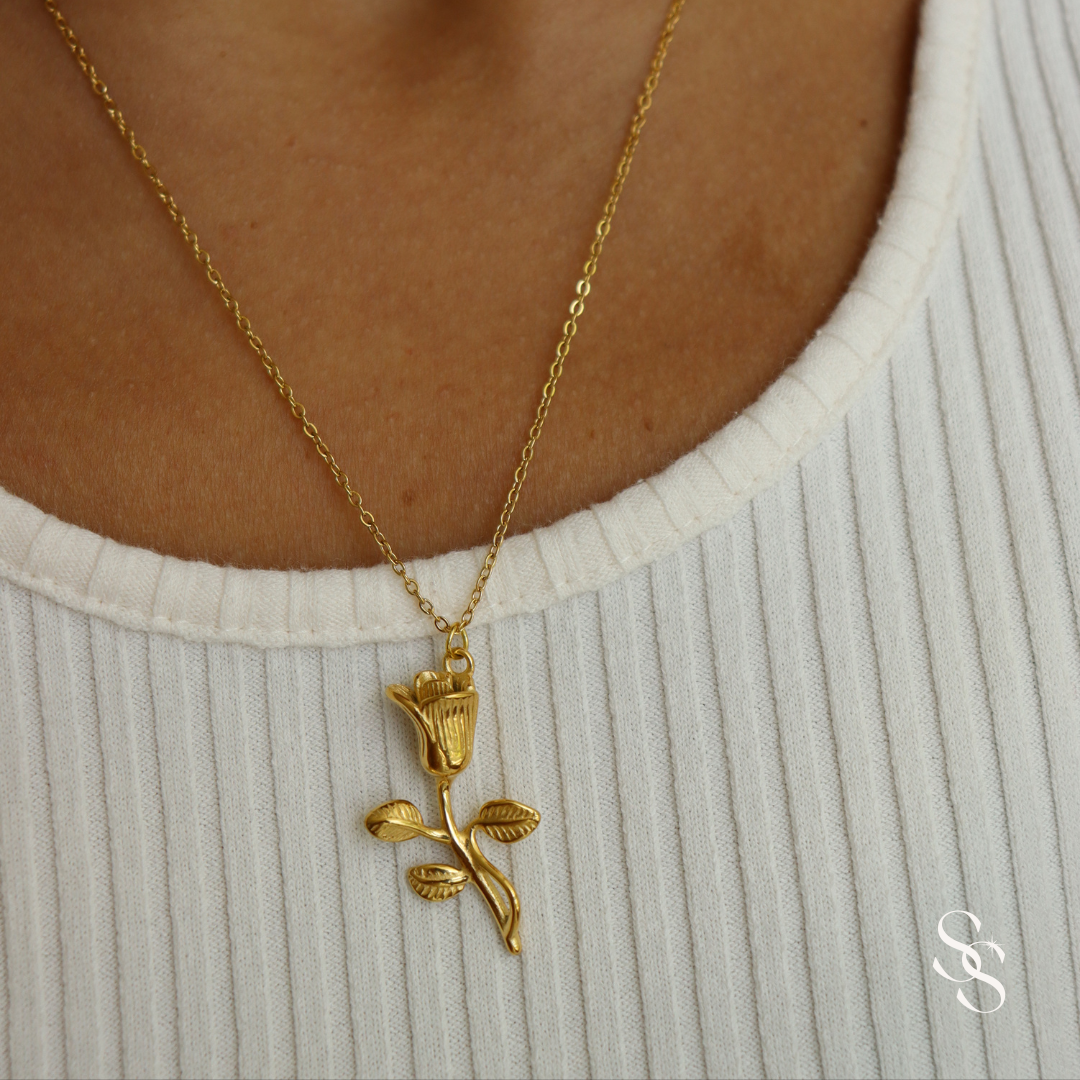 Enchanted Rose Necklace