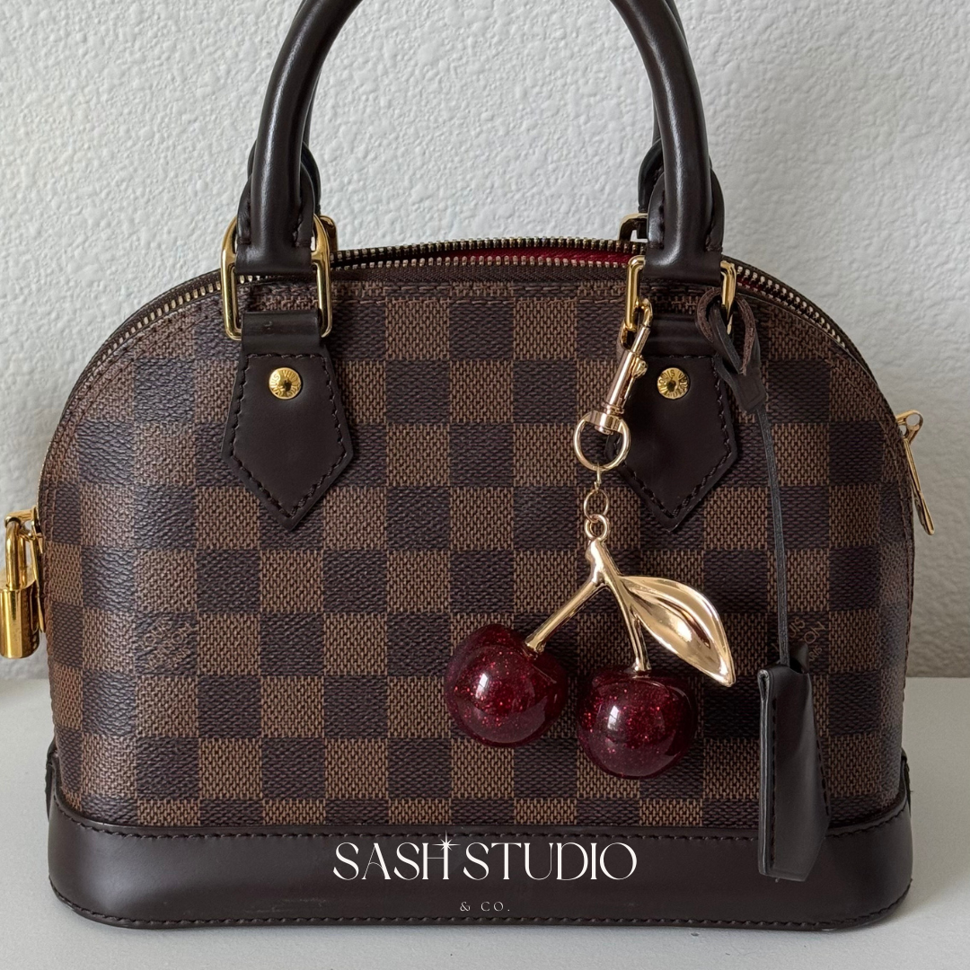 Cherry Bomb Bag Charm π