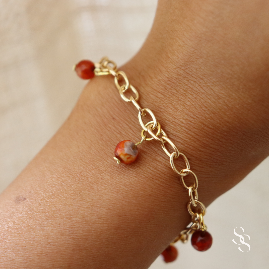 Golden Ember Bracelet