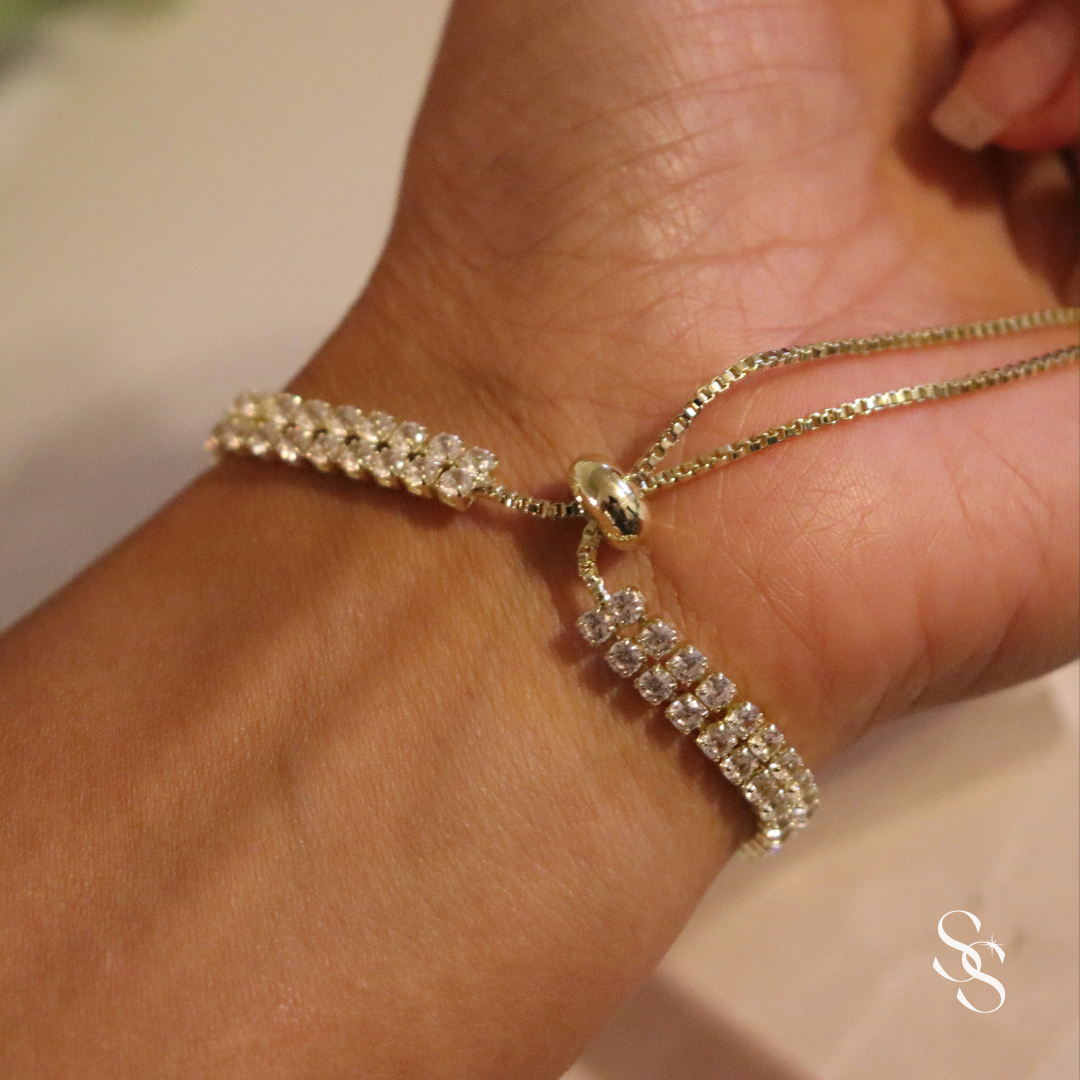 Luxe Tennis Chain Bracelet