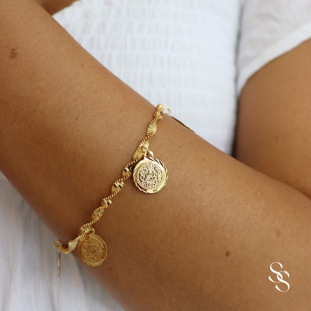 Coin Drip Bracelet