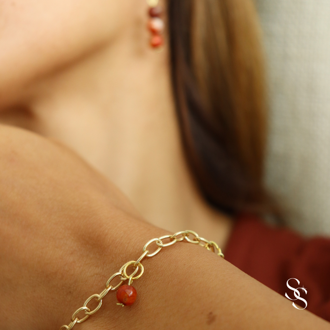 Golden Ember Bracelet