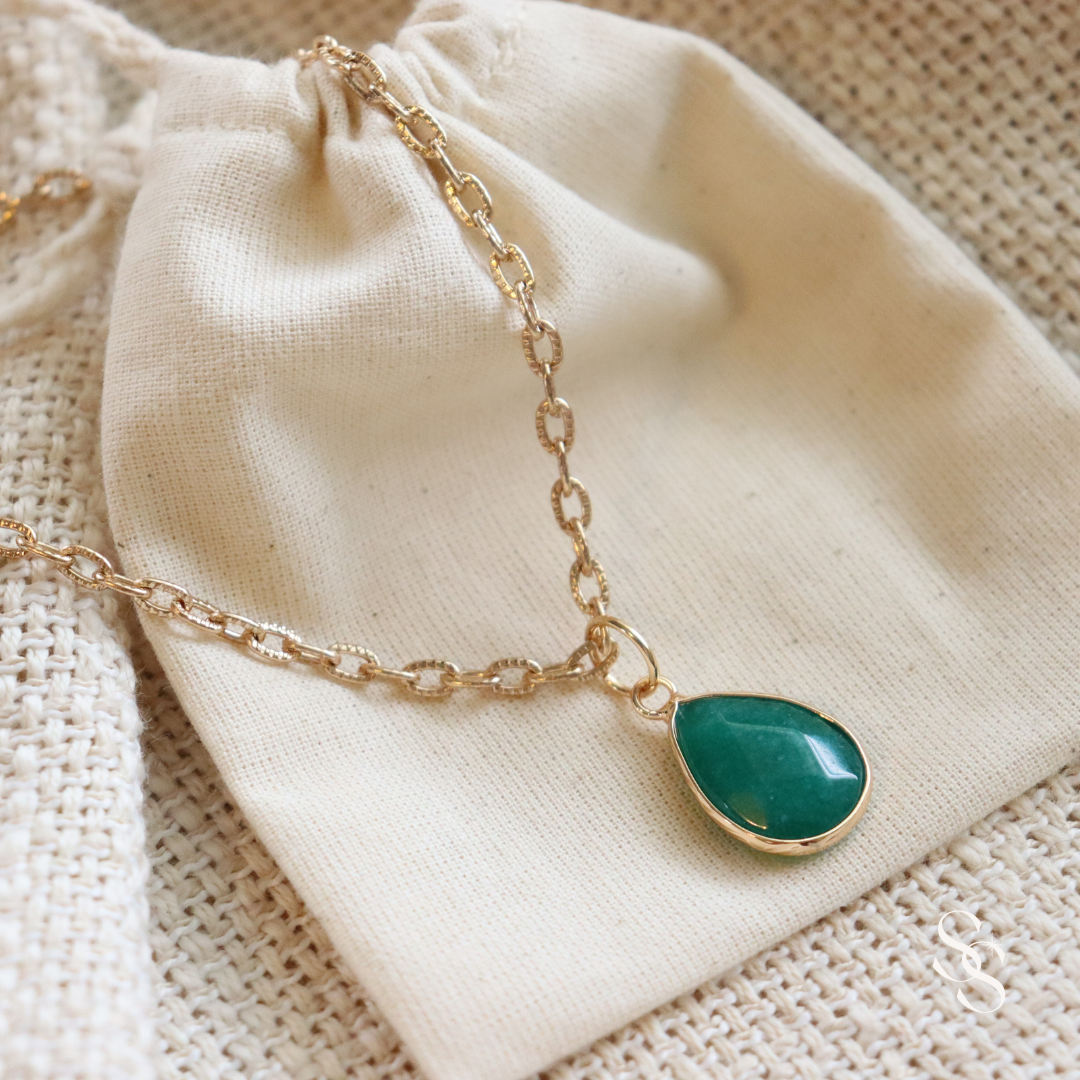 Malay Jade Cascade Necklace