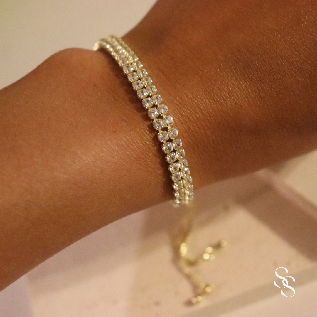 Luxe Tennis Chain Bracelet
