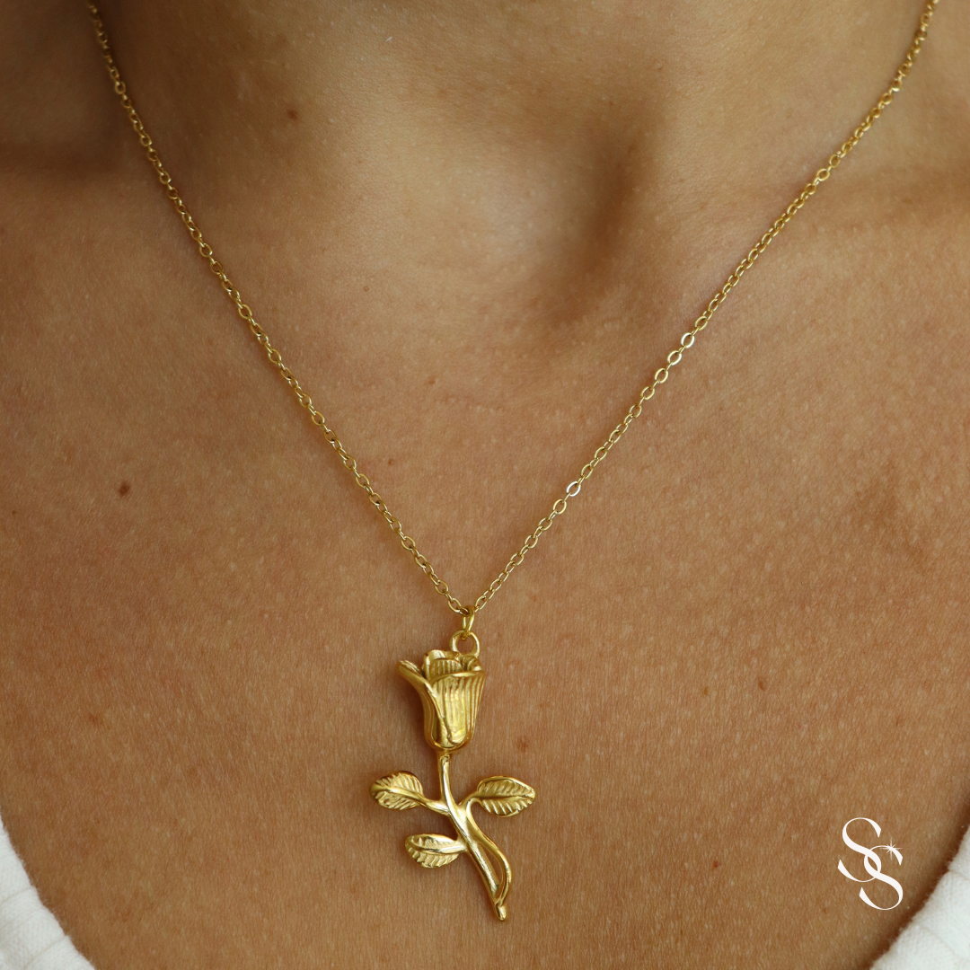 Enchanted Rose Necklace