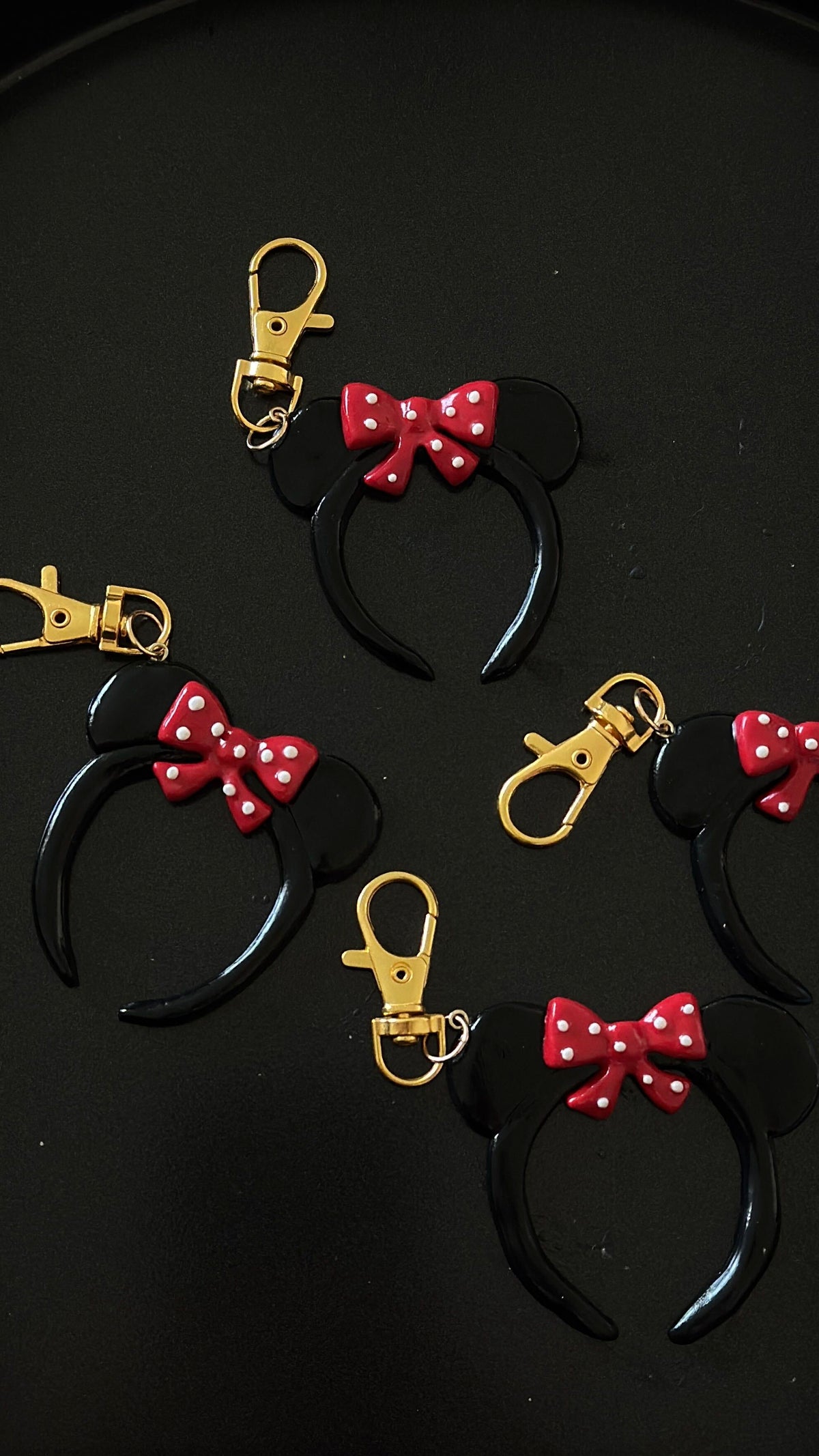 Handmade Disney Clay Bag Charms
