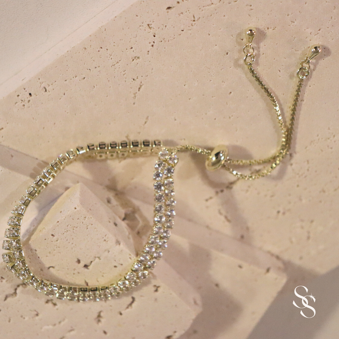 Luxe Tennis Chain Bracelet