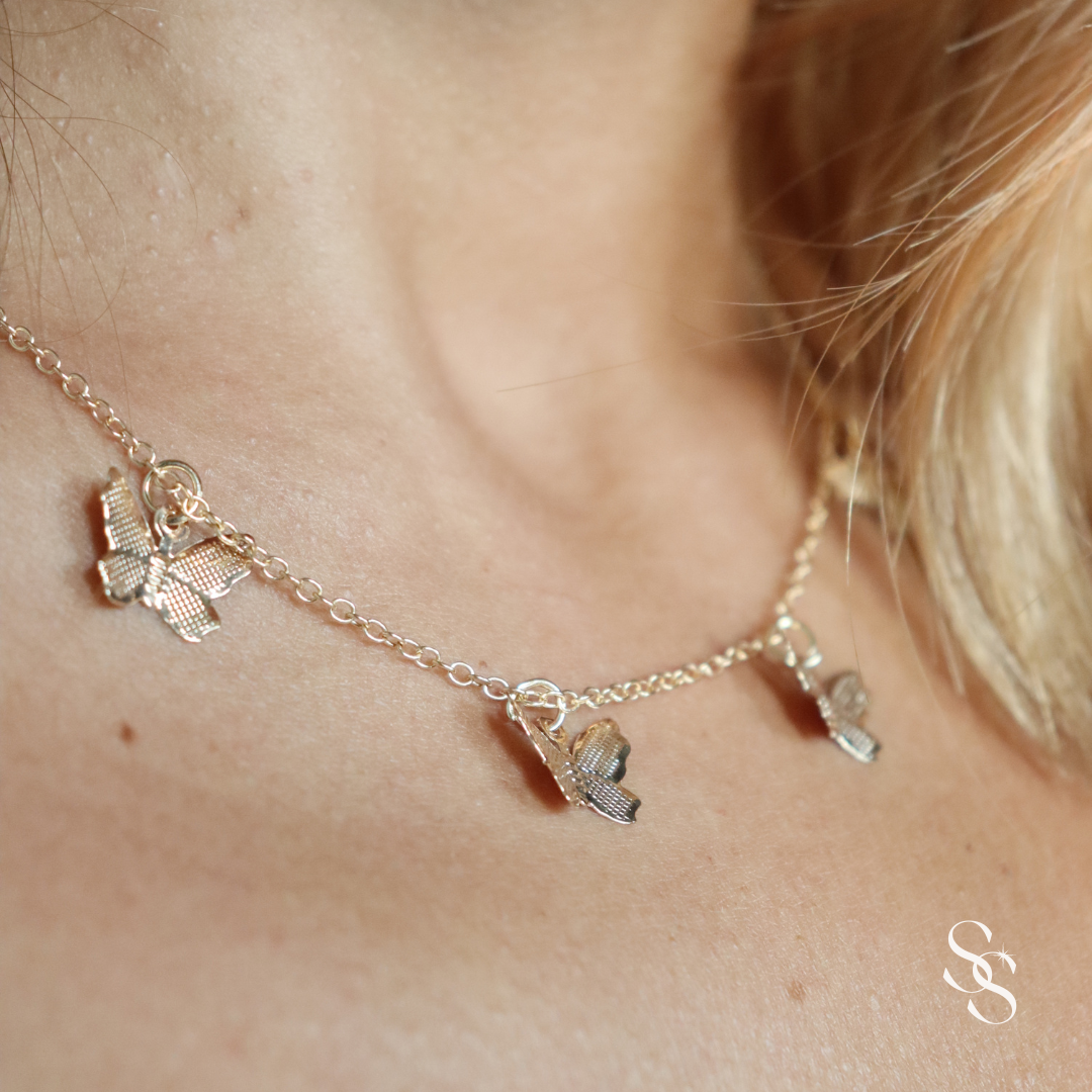 Whimsy Wings Choker Necklace