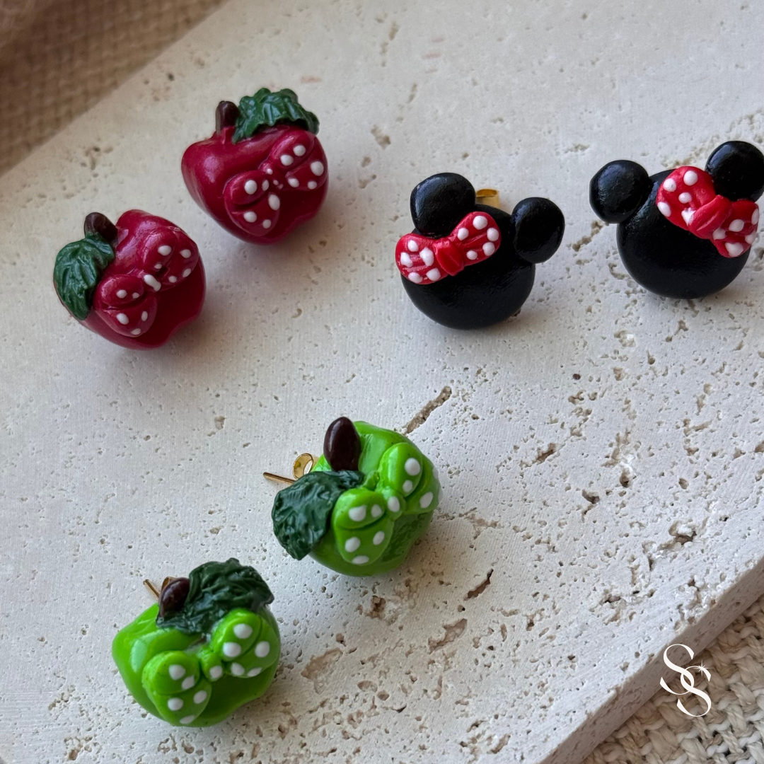 Polka Dot Pop Stud Earrings