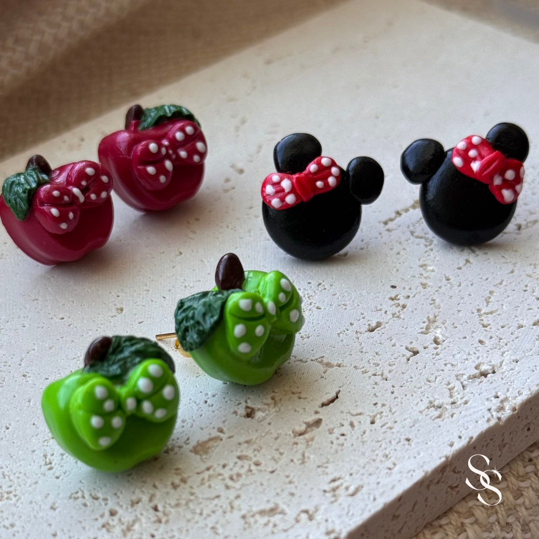Polka Dot Pop Stud Earrings