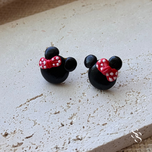 Polka Dot Pop Stud Earrings