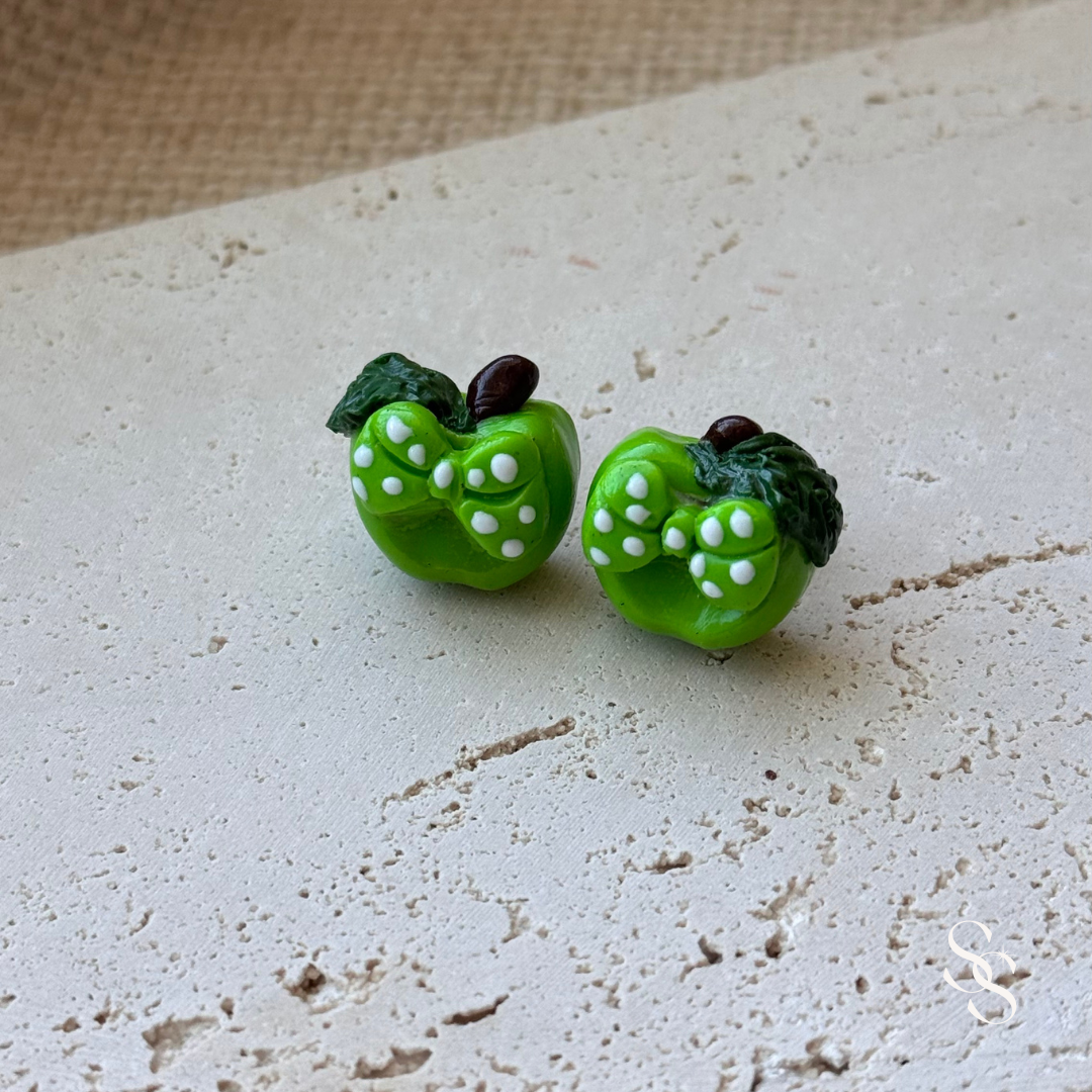 Polka Dot Pop Stud Earrings