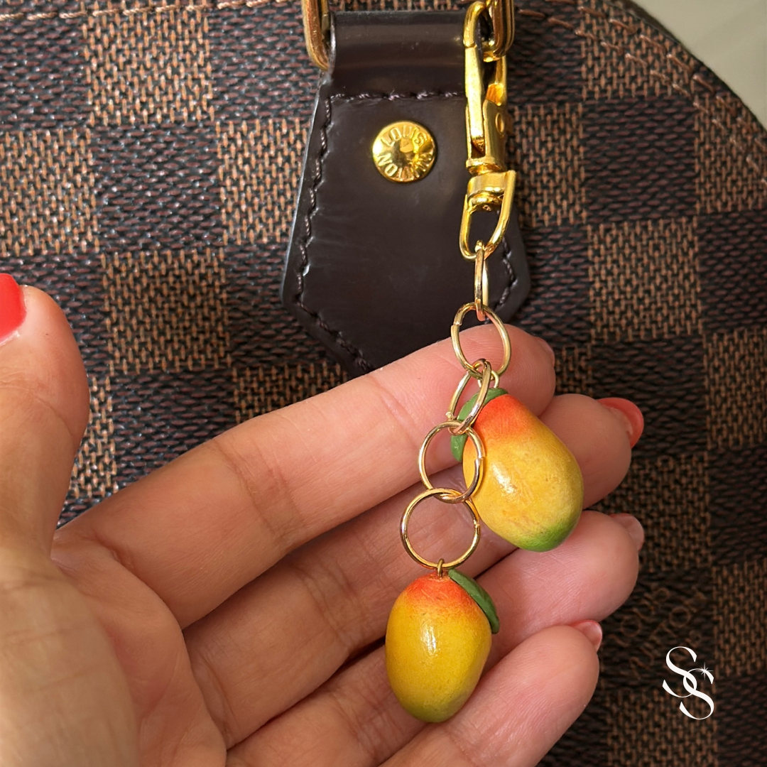 Handmade Clay Bag Charms