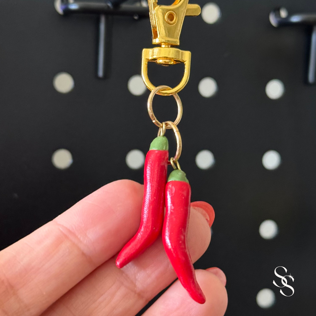 Handmade Clay Bag Charms