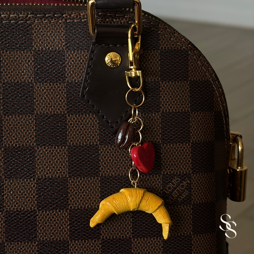Handmade Clay Bag Charms