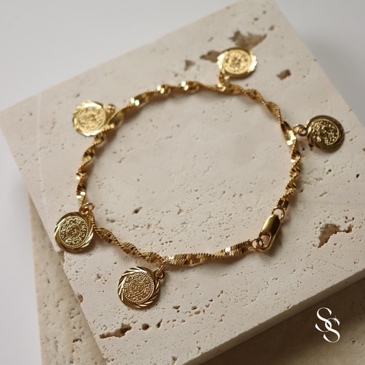 Coin Drip Bracelet