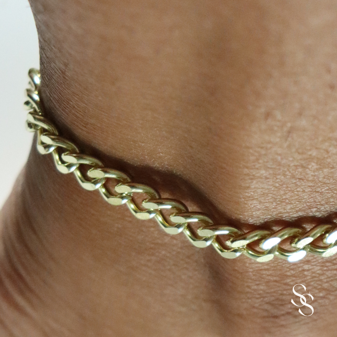 Luxe Shimmer Anklet