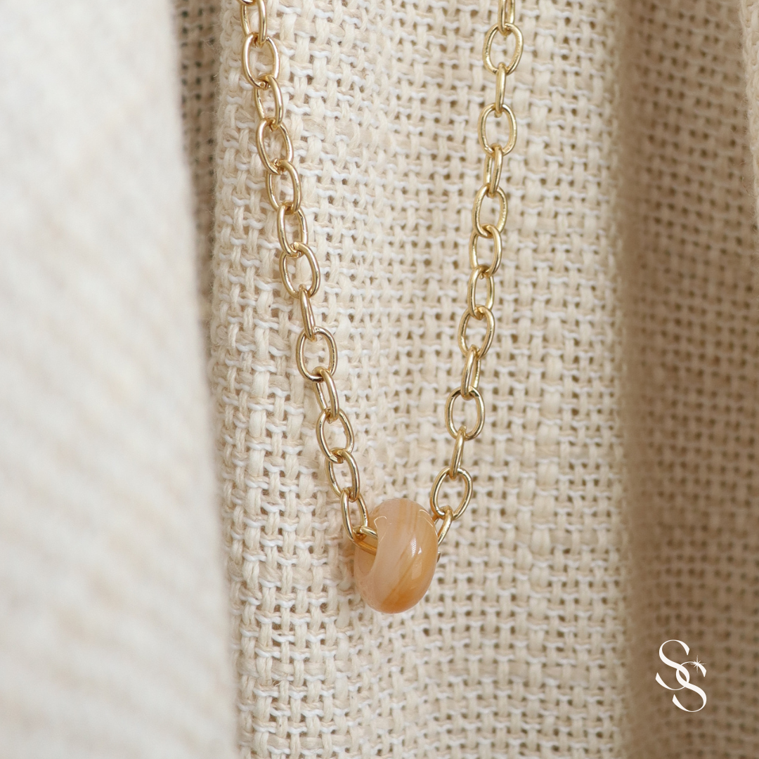 Sunstone Agate Necklace