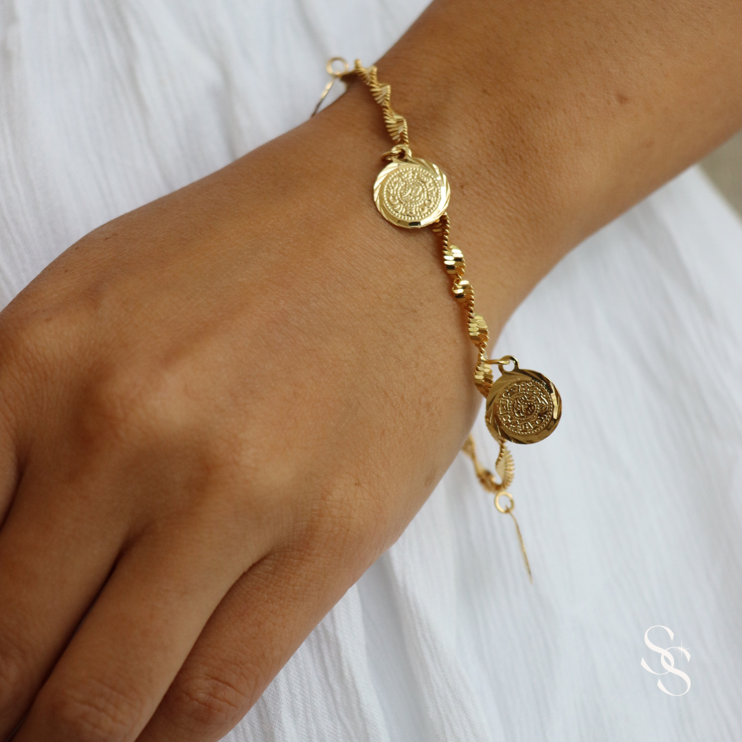 Coin Drip Bracelet