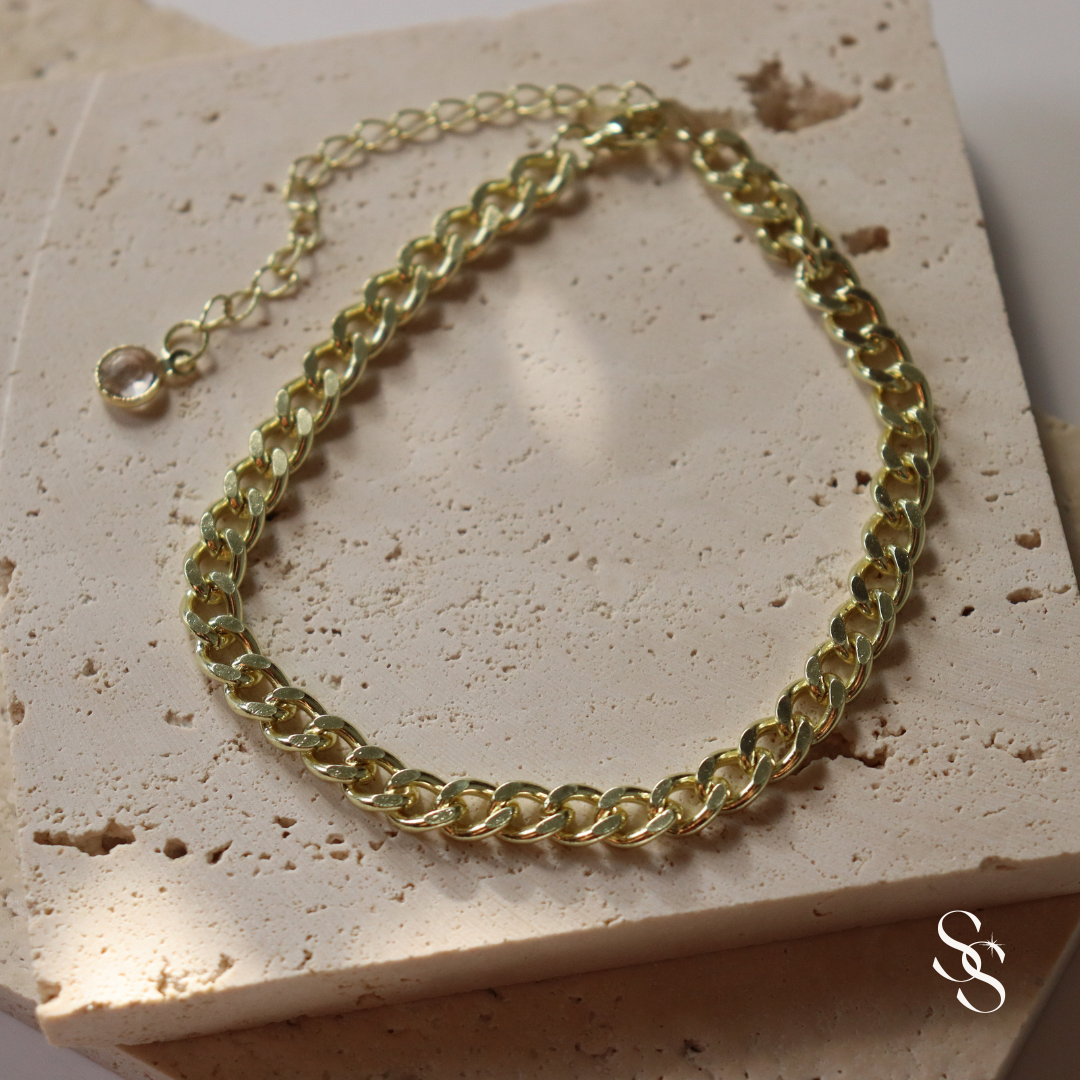 Luxe Shimmer Anklet