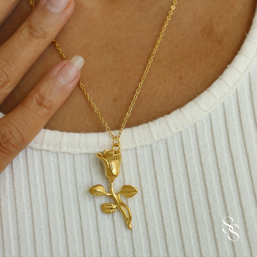 Enchanted Rose Necklace