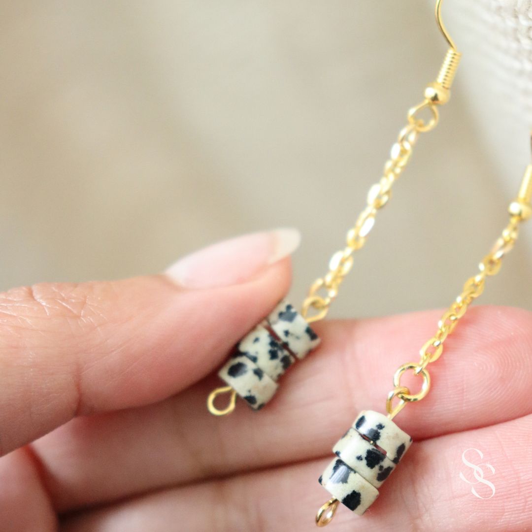 Harmony Marble Earrings