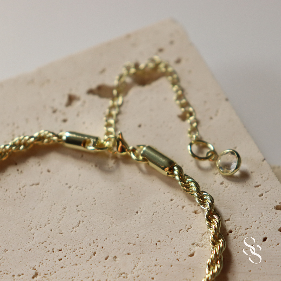 Golden Finesse Anklet