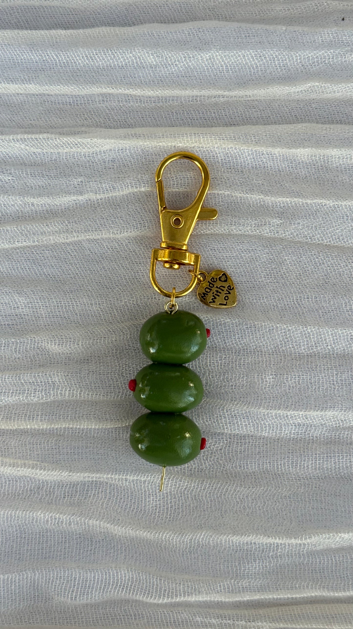 Handmade Clay Bag Charms
