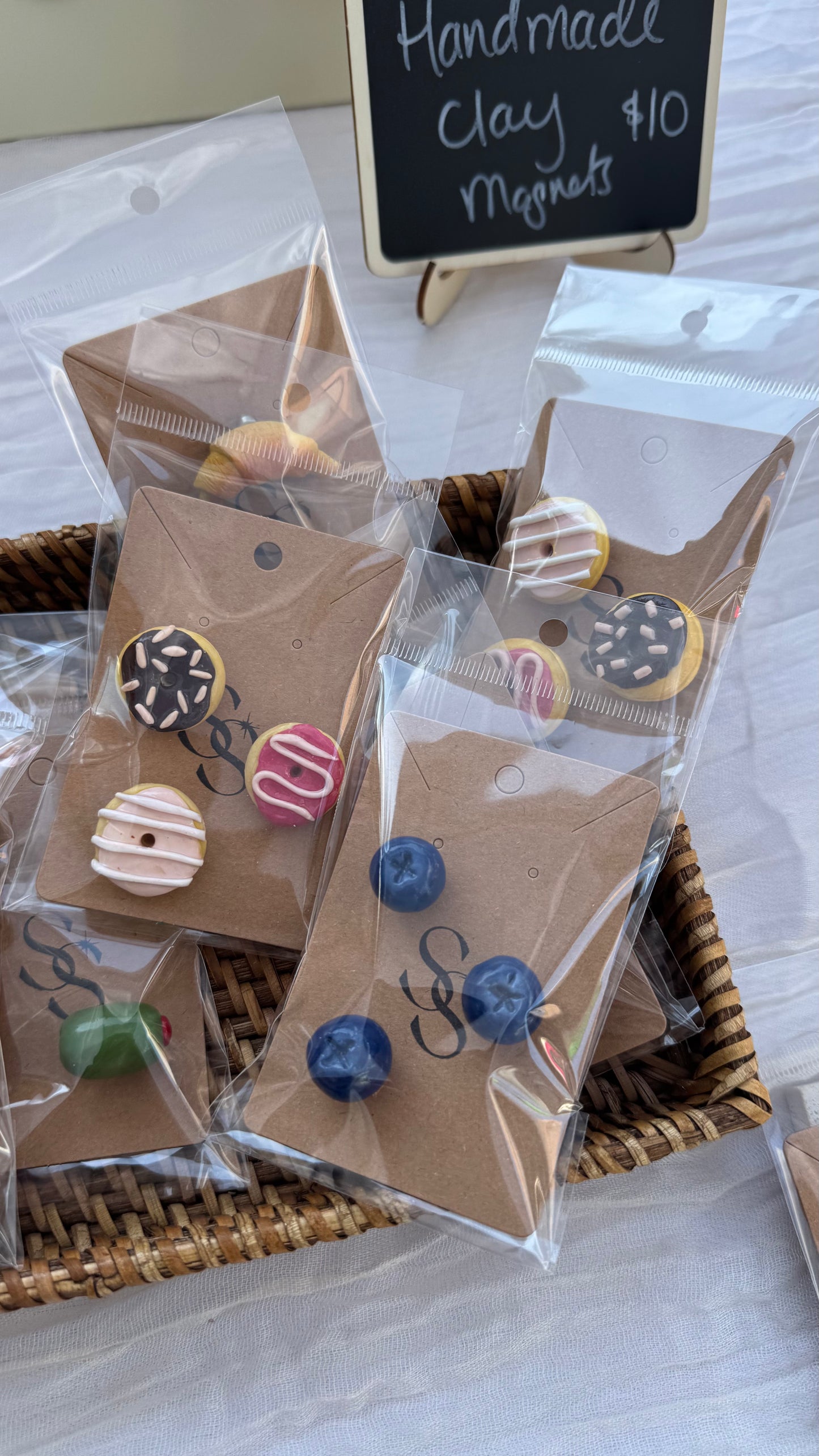 Handmade Clay Magnets